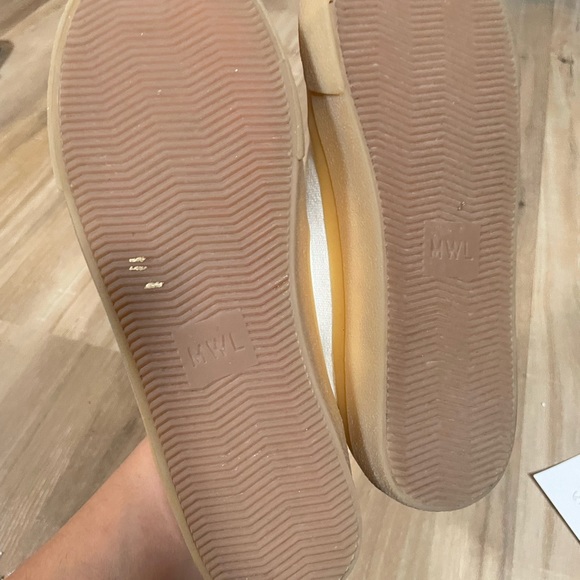 Madewell Sidewalk High-Top Sneakers in Recycled Canvas good condition sz 8 - Picture 8 of 11